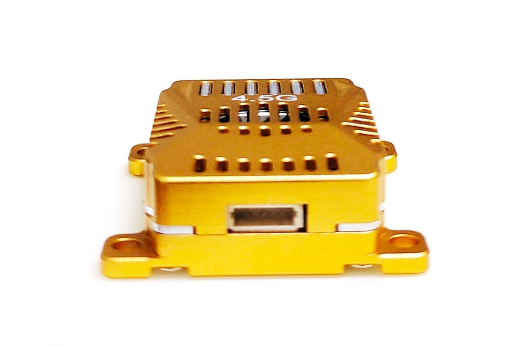 4.5GHz long range video transmitter VTX/VRX in gold casing.
