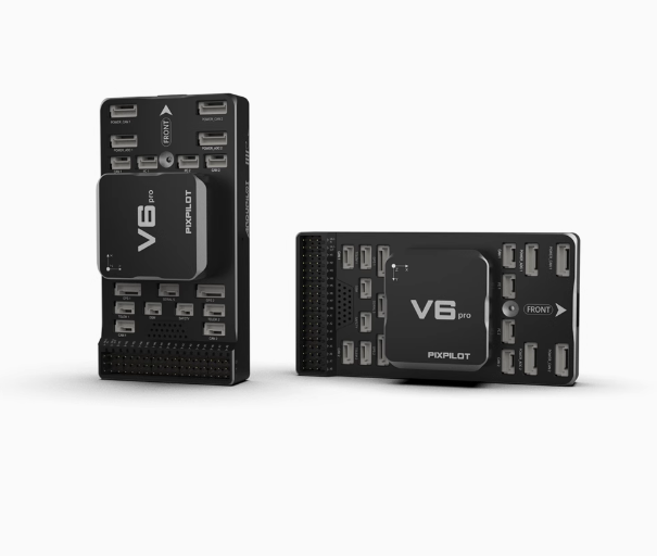 Makeflyeasy PixPilot V6 Pro flight control modules for VTOL UAV, featuring Pixhawk open-source platform.
