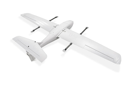 Skywalker SKY245 UAV VTOL Drone with white body and wings for versatile aerial missions.