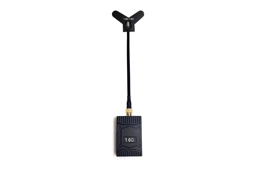 1.6Ghz long range video transmitter with antenna.