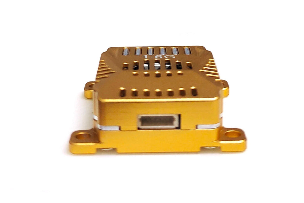 1.6Ghz 3W 3km long range video transmitter in gold casing.