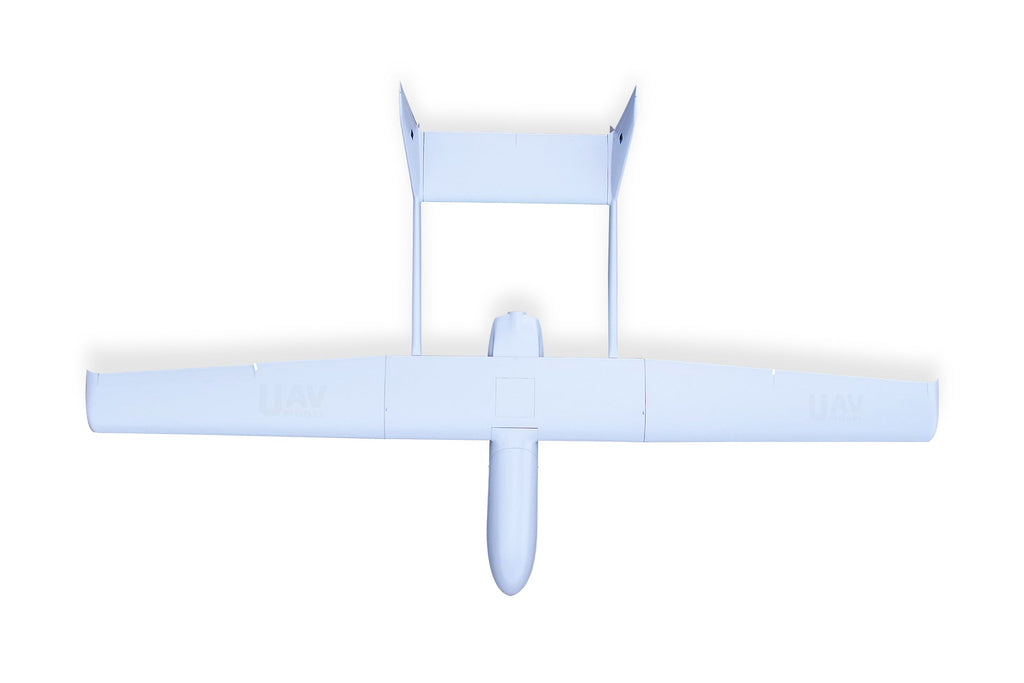 Skyeye Carbon fiber 6000mm UAV Fixed Wing Drone, top view.