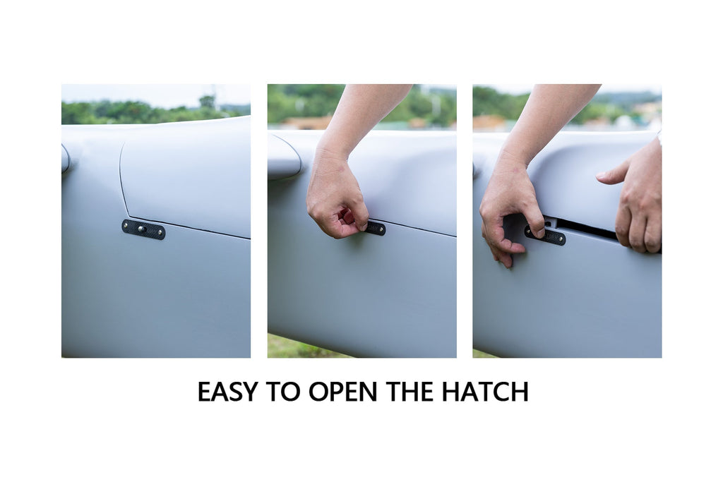 Skyeye Carbon fiber 6000mm UAV Fixed Wing Drone hatch opening mechanism.