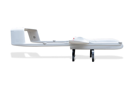 SKYEYE SV360 3600mm full carbon fiber UAV VTOL drone side view on stand.