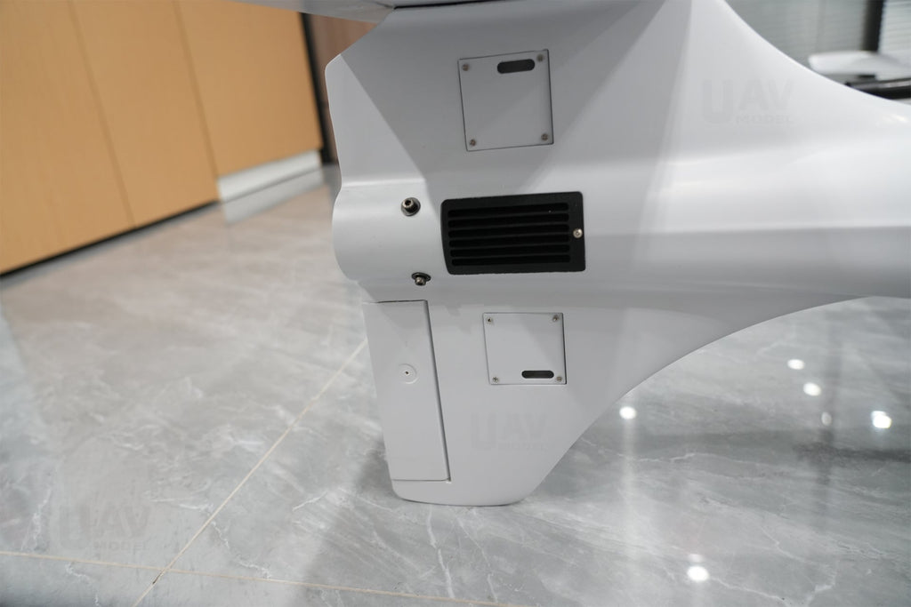 Skywalker SKY245 UAV VTOL Drone detail view showing undercarriage components.