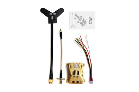 1.6GHz 3W long range video transmitter set components.