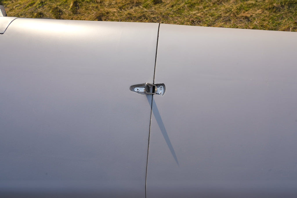 Skyeye SR260 UAV fixed wing drone with secure wing attachment mechanism for stable flight.