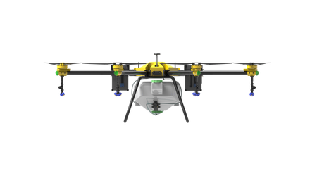 H120 Agricultural spray drone with wide spraying width, lightweight design, and advanced obstacle avoidance.