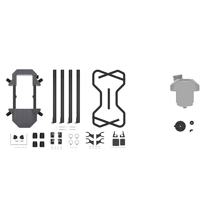 H32X Agricultural Drone standard kit components for crop spraying
