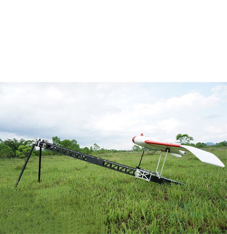 Skywalker catapult ejection rack for UAV fixed-wing aircraft launch.