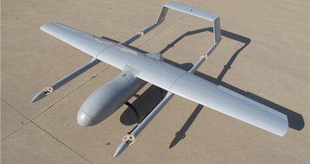Skyeye SVH360 3600mm full carbon fiber UAV VTOL drone on concrete surface.