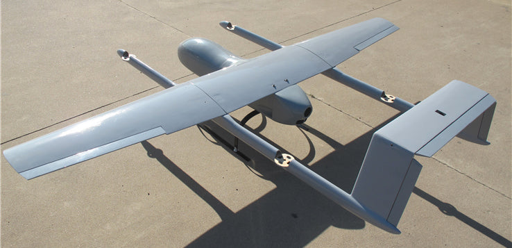 Skyeye SVH360 UAV VTOL Drone with carbon fiber build and 3600mm wingspan.