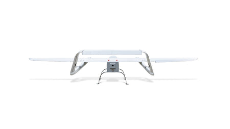 SKYEYE SV360 3600mm full carbon fiber UAV VTOL drone, front view, white with wide wingspan.