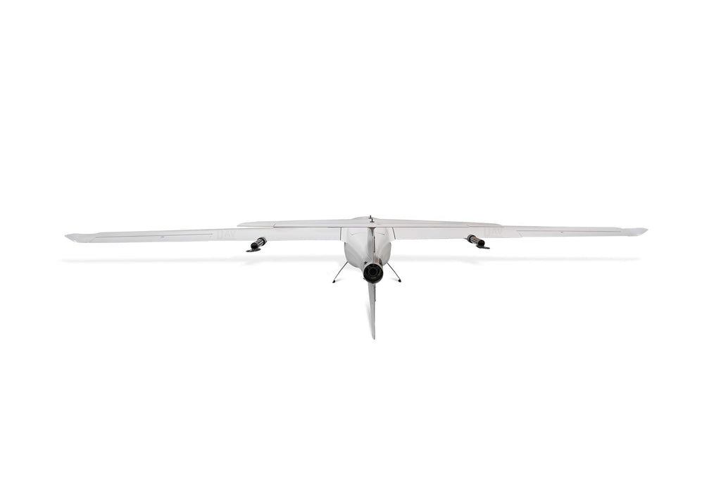 Skywalker SKY245 UAV VTOL Drone with long wingspan and vertical take-off capability.
