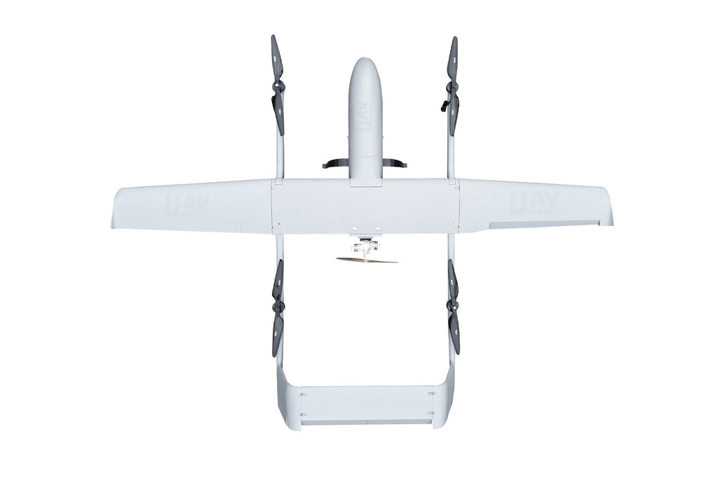 SKYEYE SV360 3600MM UAV VTOL drone with full carbon fiber design, top view.