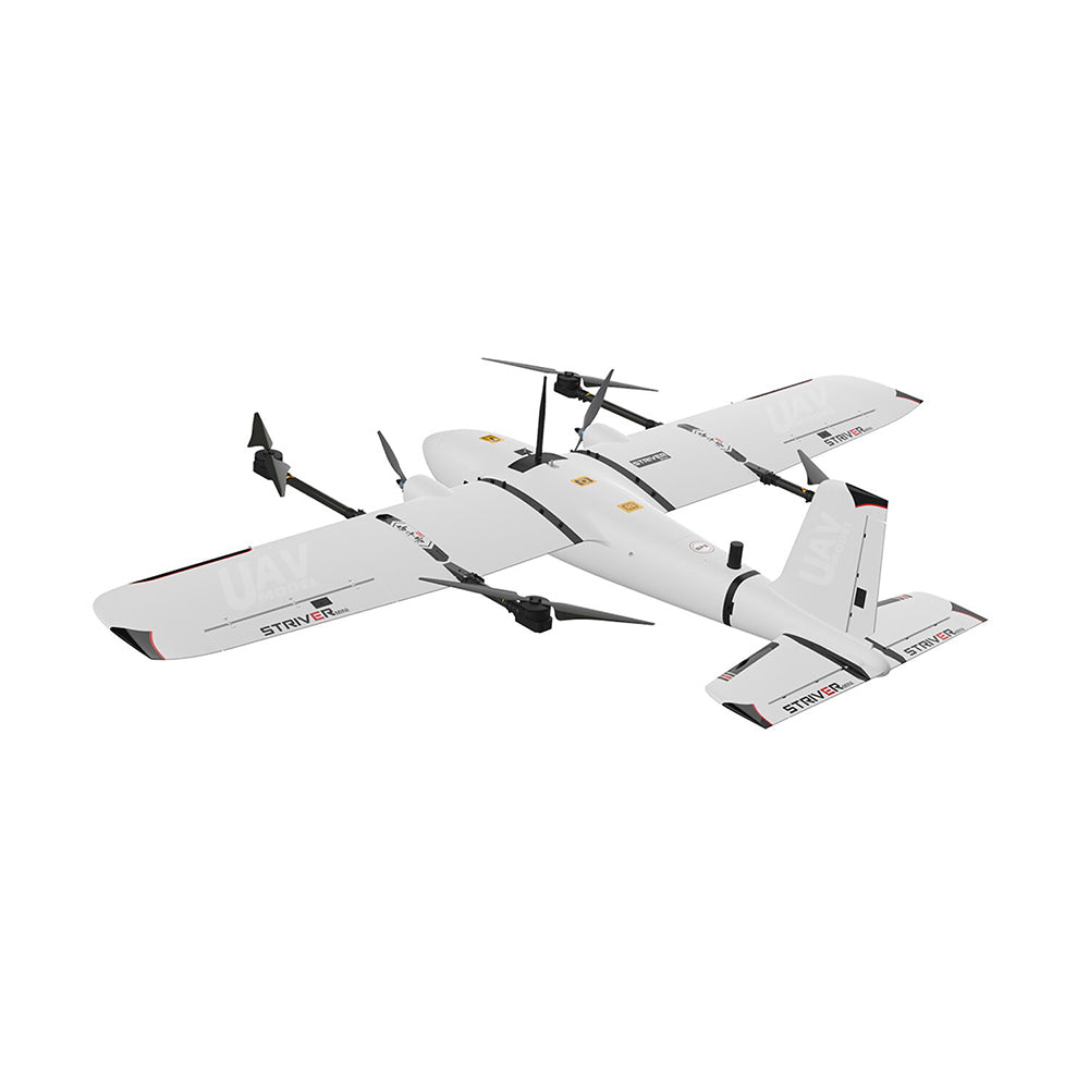 Makeflyeasy Striver mini VTOL UAV Drone with 2100mm wingspan and vertical takeoff.